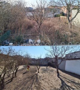 Utrzymanie czystości przed i po