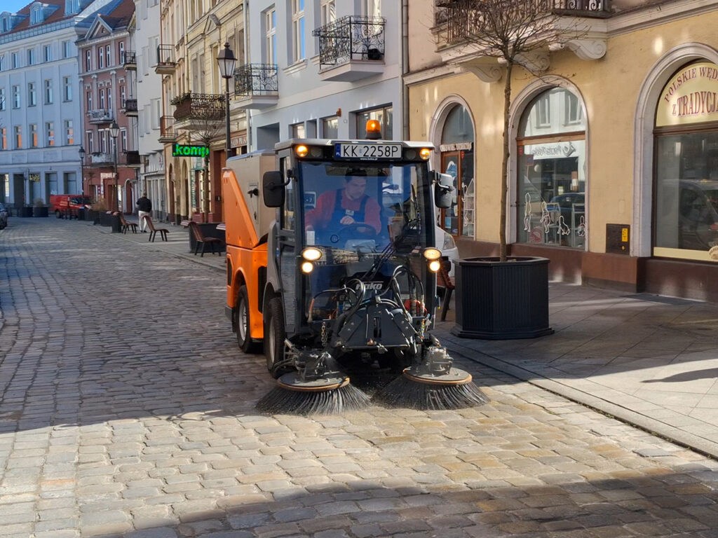 Usługi porządkowe dla miast