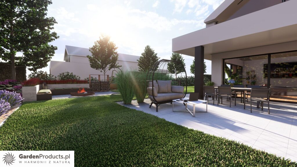 Projekt ogrodu i wizualizacja 3D